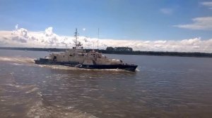 пограничные корабли стрельбы на Амуре