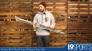 Fischer RC4 World Cup GS Junior Race Skis