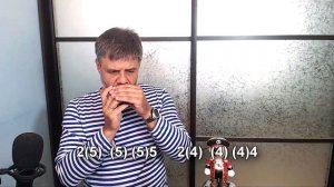 Вечер на рейде на губной гармошке