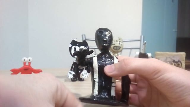 Бенди и чернильная машина из пластилина часть 3 смотреть онлайн