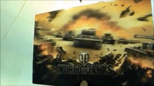 3d Наклейка на ноутбук World of Tanks Rush