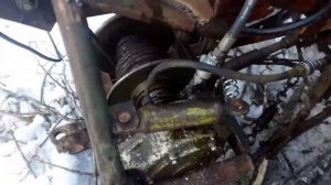 Трелёвка леса ЛТЗ 60