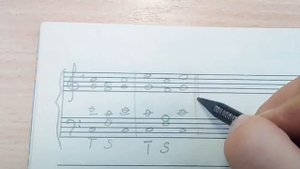 Мелодическое соединение аккордов кварто-квинтового соотношения (Т-S, T-D)