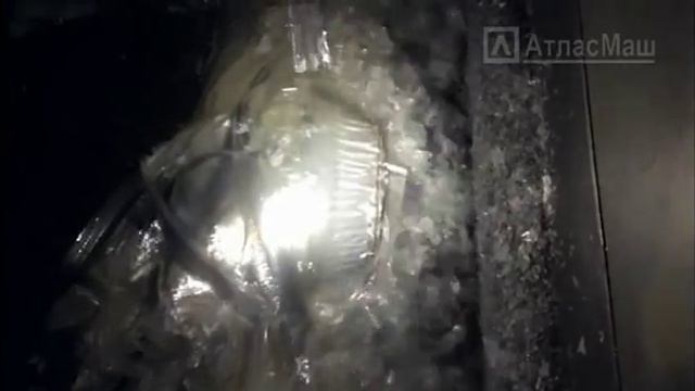 АТЛАСМАШ Шредер WN-1100 : дробление отходов пленки в рулонах смотреть онлайн