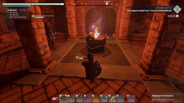 Enshrouded-part 26 on my dedicated server-multiplayer with friends- working on base & quests