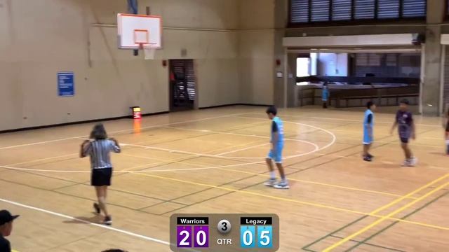 6th grade CAL - Warriors vs Legacy - 9_23_23