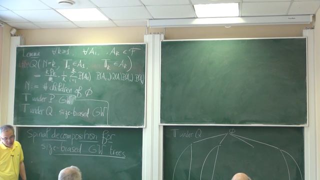 Branching random walks. Lecture 5