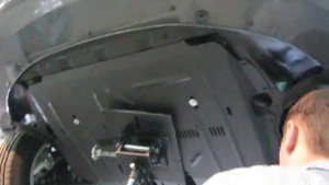 Защита картера Skoda Octavia A5 1.6MPI-1.9TDI 2009 - часть 2