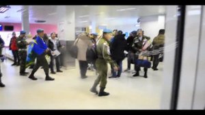 Наташа ВСТРЕЧА МУЖА С Армии