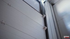 Ворота Zaiger 3500x3500 серия TOP, для сервиса грузовых автомобилей, д. Колтуши + Отзыв клиента.