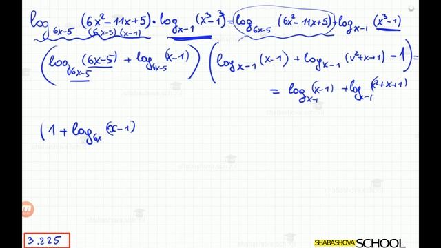 Физико-технический университет. Логарифмическое уравнение. 2014 год. смотреть онлайн