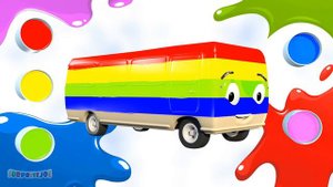 Train Song for Learning Colors Finger Family Nursery Rhymes