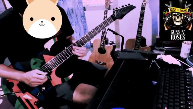 Sweet Child O mine Cover ozielzinho Guitar - Sebisanya ya - Ibanez JPM100 - смотреть онлайн