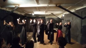 Евгения Царегородцева - Испанские танцы (поклон) в постановке по Просперу Мериме 5