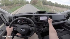 2018 VW Crafter L3H3 2.0 TDI 140 hp POV test drive
