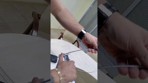 Сравнение: трос стальной от Руфкомплекта и аналог.