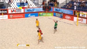 Пляжный футбол. Украина - Польша (3-й тайм)