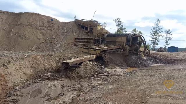 Промприбор для добычи золота на 150 м3/ч СБ-150. Амурская область