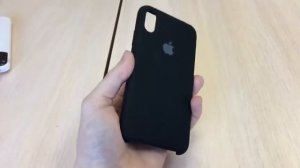 Обзор от покупателя «М.Видео»: чехол для iPhone XS Silicone Case Black