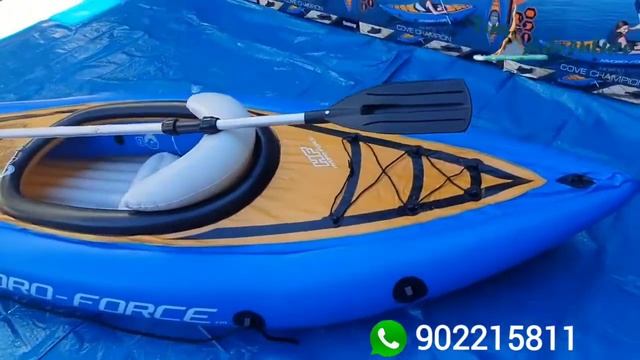KAYAK INFLABLE COVE CHAMPION BESTWAY смотреть онлайн