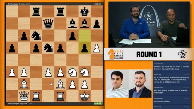 2022 Fall Chess Classic: Round 1 смотреть онлайн