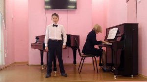 Донских Давид Сольное академическое пение группа 4