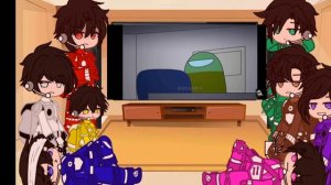 among us alternate react to themselves • part 3 • rodamrix • gacha reaction