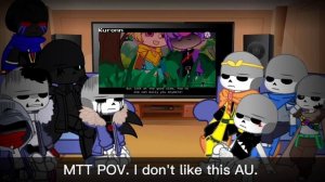 Sans AU react to Dreamtale meme part. 4 (⚠️ My AU ⚠️) Short