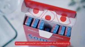 Somat Gold Spülmaschinen Tabs mit kompakte Verpackung für mehr Nachhaltigkeit