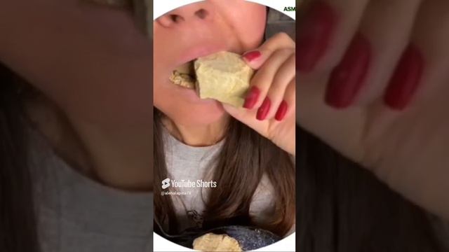ASMR crunch of clay_ глина Классик #asmr #crunchysounds #chalk #asmrsounds