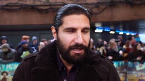 Kayvan Novak interview at Early Man premiere in London