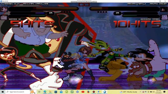 Sandal M.U.G.E.N Battle 137: Team Haruhi vs Team Mickey Mouse смотреть онлайн