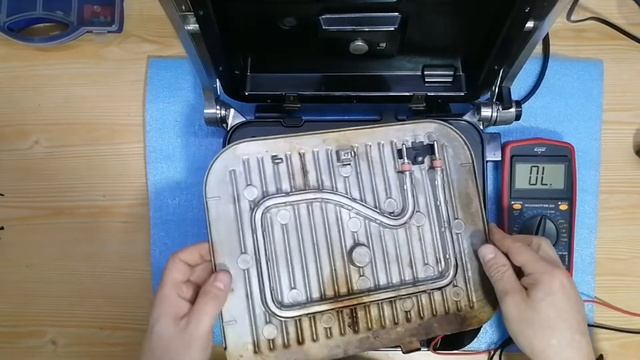 Ремонт прижимного контактного гриля | На ремонте гриль redmond смотреть онлайн