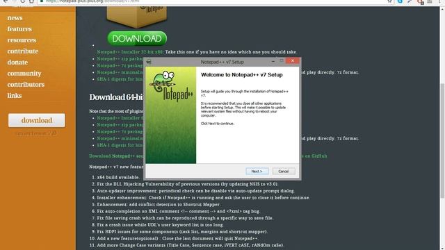 Install Notepad++ Version 7 for Code (HTML/CSS/JAVASCRIPT)