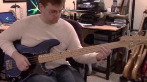 Schism- Fender P-Bass Test Run