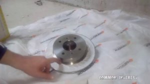 Полная покраска тормозных дисков и суппортов на примере Nissan Almera N16