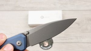 Нож CIVIVI Altus Button Lock, Nitro-V, Aluminum Blue