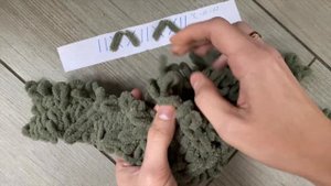 Узор РОМБЫ из Alize PUFFY. Плюшевый плед из ализе пуффи своими руками