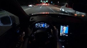 2021 볼보 XC90 B6 POV 야간 주행, VOLVO XC90 B6 AWD POV Night Drive