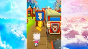 Говорящий Том бег за золотом - Друзья Тома - мультики игра для детей