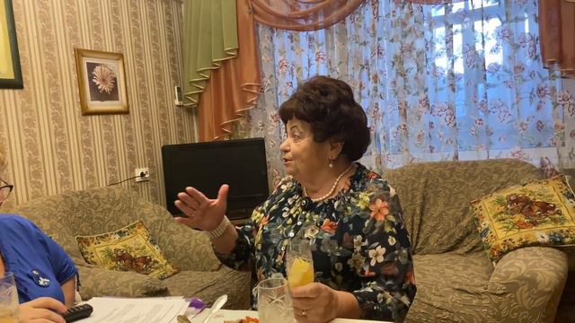 ЮБИЛЕЙ 80-летие Надежды Васильевны Кравцовой-Бугровой🌺🌺🌺 смотреть онлайн