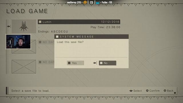 NieR: Automata Let's Play - Part 25 - The End (Blind / Twitch Playthrough) смотреть онлайн