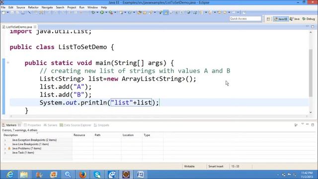 How to convert list to set in java? смотреть онлайн