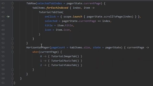 Tab - Jetpack Compose смотреть онлайн