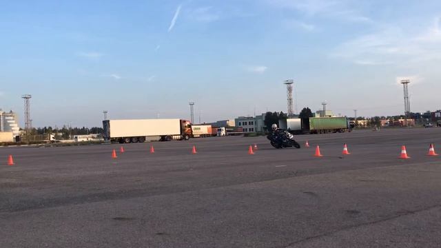 Gymkhana GP 2018 stage 5 Бабенко Андрей Kawasaki er6f Липецк смотреть онлайн