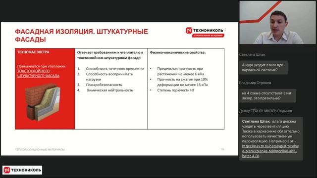 Подбор минеральной теплоизоляции при утеплении строительных конструкций