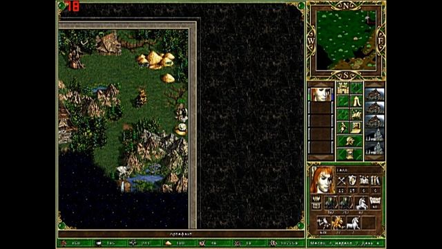 Обзор игры:Heroes of Might and Magic III "The Shadow of Death" (Герои 3 "Дыхание смерти"). смотреть онлайн