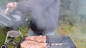 Как приготовить стейк на угольном гриле? Готовим на гриле Weber Go Anywhere