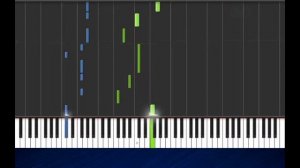 Undertale - 006: Uwa!! So Temperate [Piano Tutorial (Synthesia)
