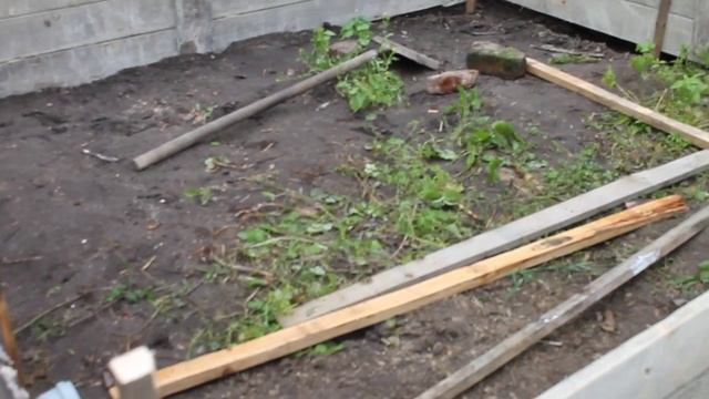 КАК ПОСТРОИТЬ   БАНЮ ИЗ ОПИЛКОБЕТОНА ----НАЧАЛо.!